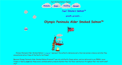 Desktop Screenshot of justsmokedsalmon.com